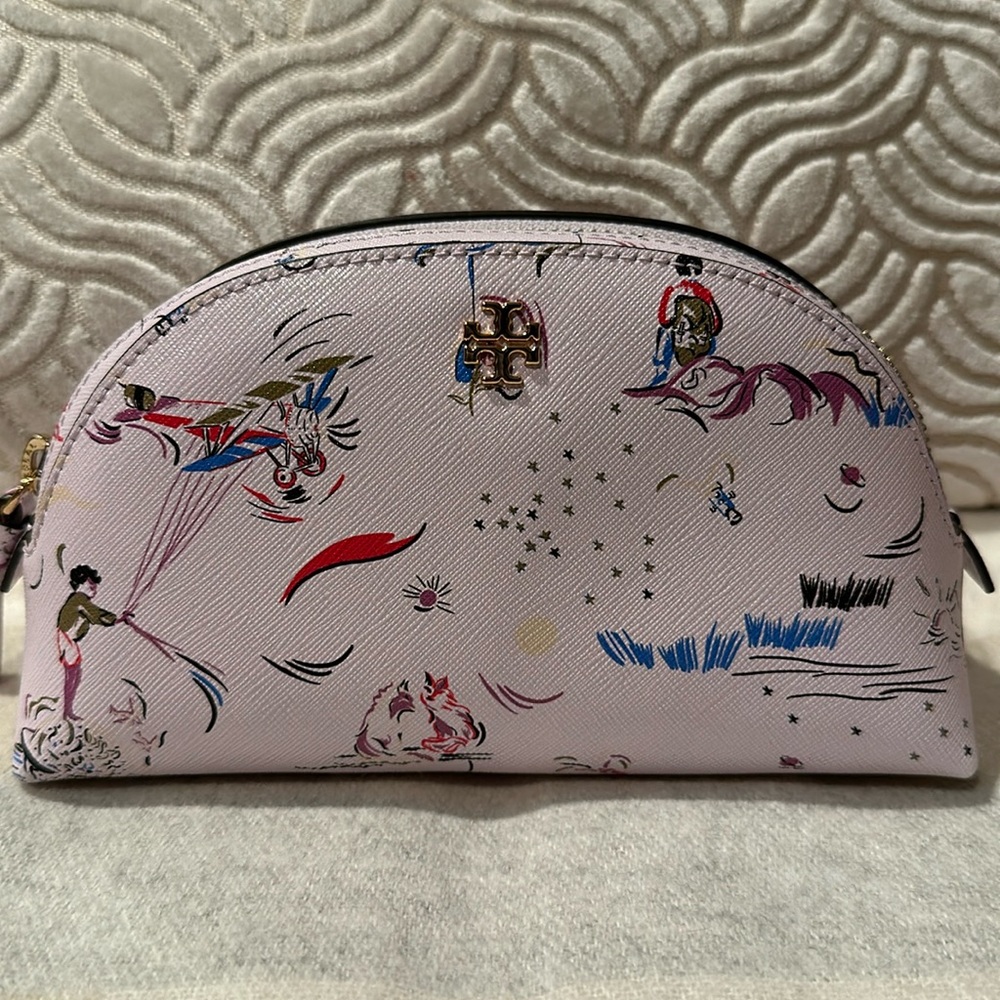 Tory Burch small makeup bag